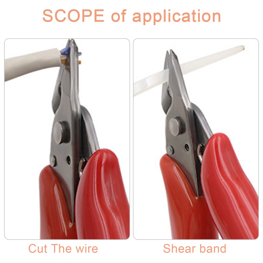 Kìm Cắt Dây Điện Chuyên Dụng 3.5 inch Bằng Thép Không Gỉ