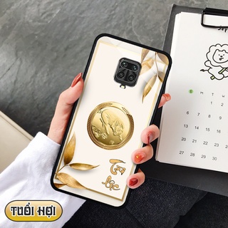 Ốp lưng kính 3D 12 con giáp - Xiaomi Redmi Note 9s/ Note 9 pro