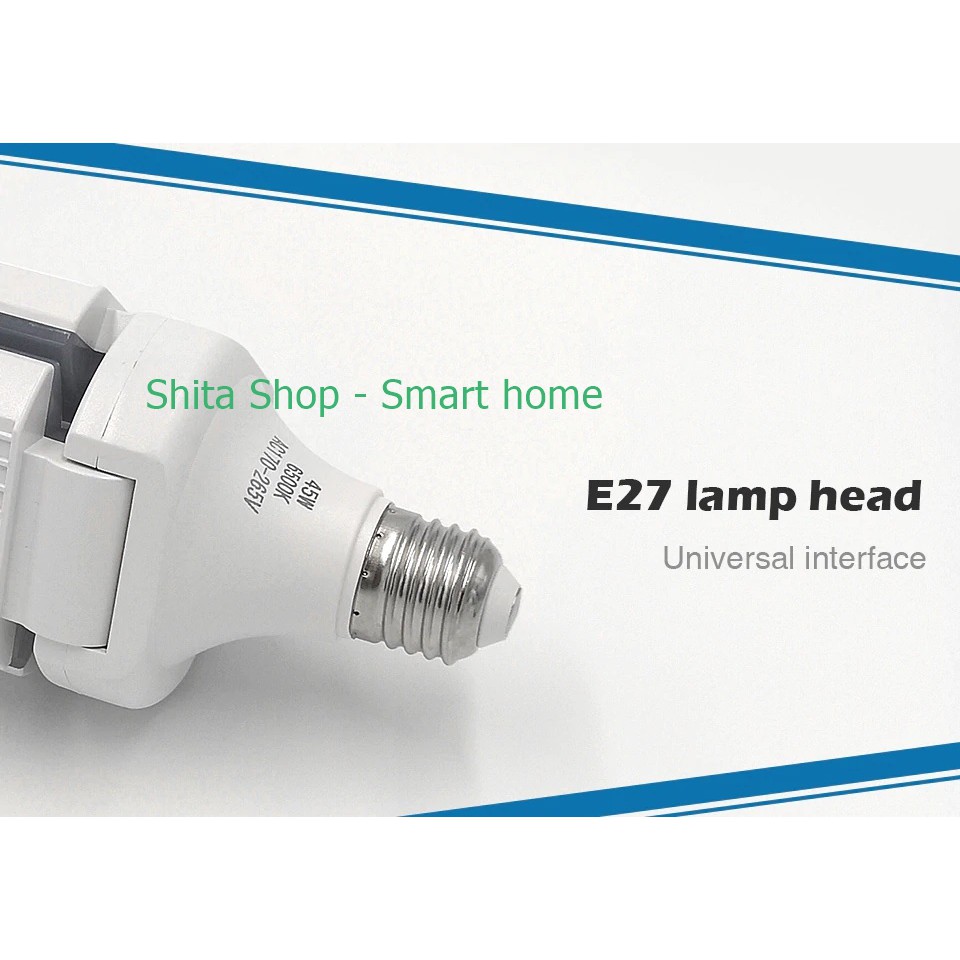 Đèn Led 3 cánh công suất 45W siêu sáng