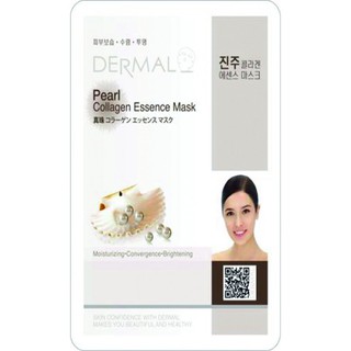 Combo 10 Mặt nạ dưỡng da tinh chất ngọc trai Collagen Dermal Collagen Essence Mask 23g