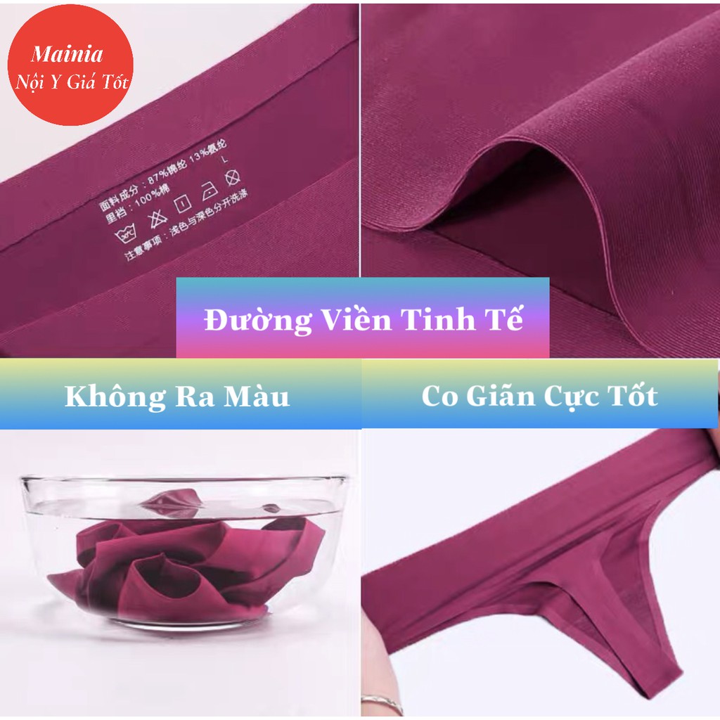 Quần Lót Đúc Su Lọt Khe Nữ Không Đường May Sexy Gợi Cảm Cao Cấp Loại 1 Mainia Shop