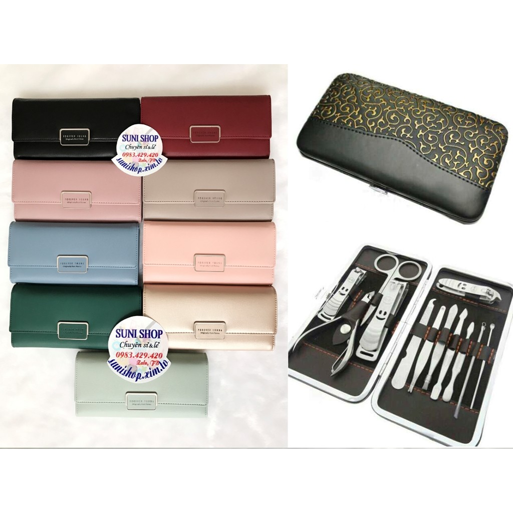 🌷 Combo ví Forever Young Auth và bộ Kiềm 12 món