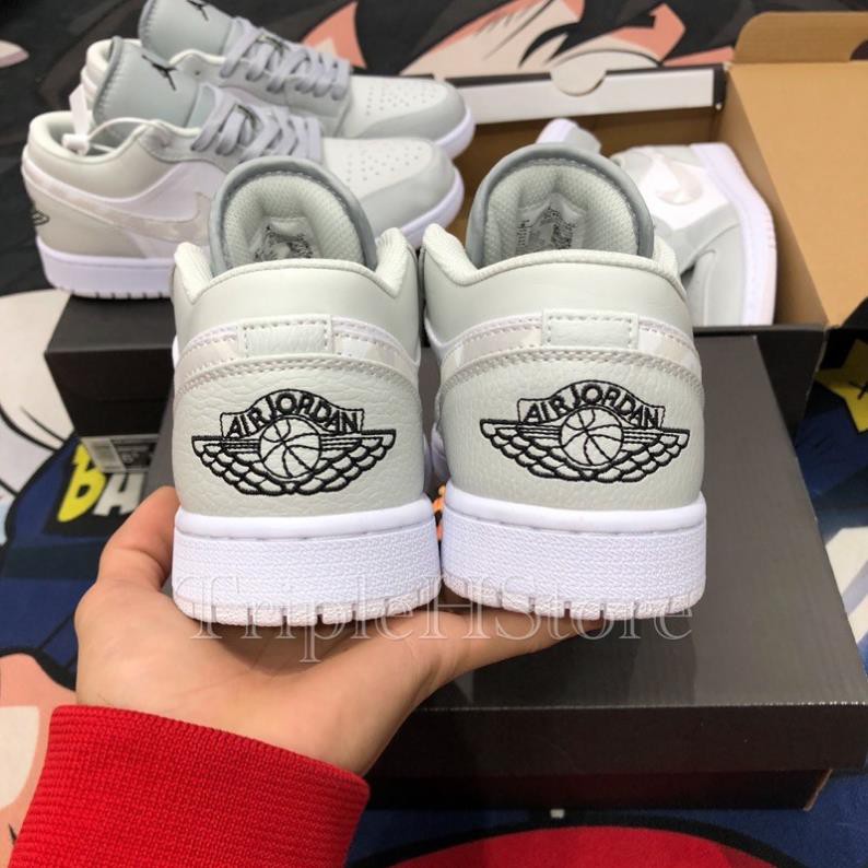 Giày Jordan 1 Low White Camo