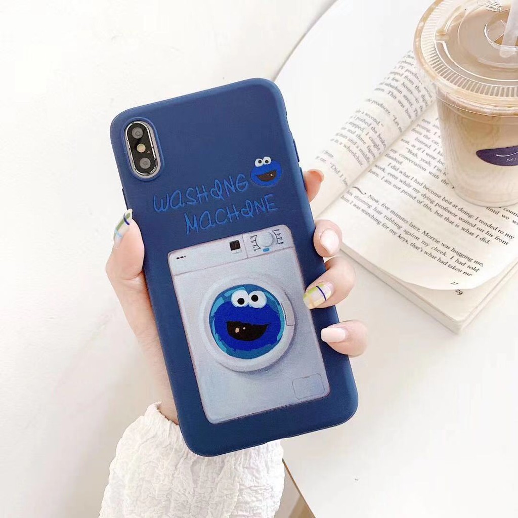 Huawei P10 P10Plus P20 P20pro P20Plus P20lite Dễ thương anime Sesame Street điện thoại di động vỏ chống vỡ