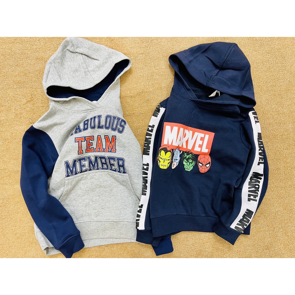Áo hoodie Hờ&amp;M cho bé trai (23-43kg)