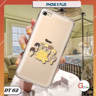 Ốp lưng dẻo trong in hình cho IPhone 6 Plus