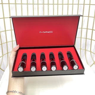[Hàng mới về] Bộ 6 son môi MAC dạng thỏi mừng năm mới