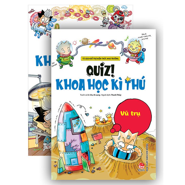 Sách - Combo Quiz ! Khoa học kì thú ( 10 Quyển ) - Nxb Kim Đồng