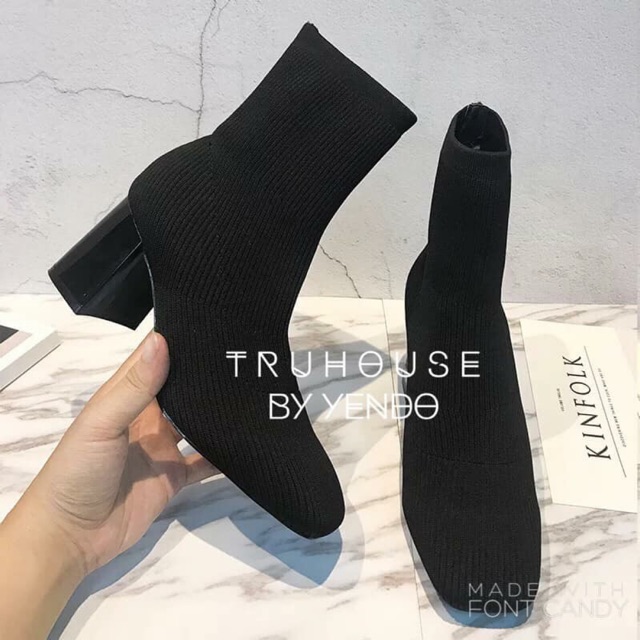 Boot ngắn cổ