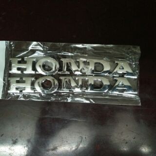 Bộ lô gô trang trí xe honda