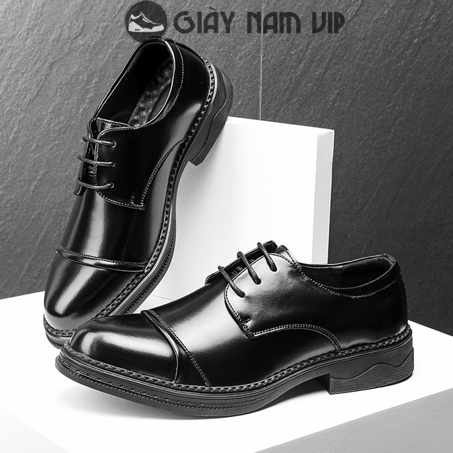 Giày Đốc Nam Hàn Quốc Da Bóng Cao Cấp Da Bò Thật GIAYNAMVIP Giầy Nam Công Sở Đẹp Sành Điệu GD20