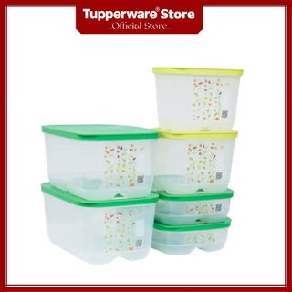Bộ hộp trữ mát có nút hô hấp Tupperware Ventsmart (6 hộp)