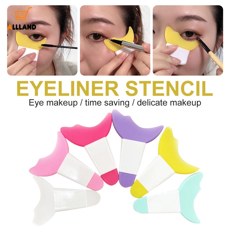 Miếng Đệm Silicone Cầm Tay Hỗ Trợ Trang Điểm Mắt Đa Năng
