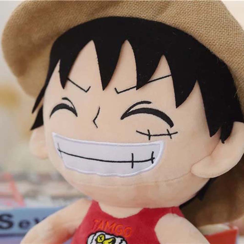 Thú Nhồi Bông Hình Nhân Vật Hoạt Hình One Piece 25cm