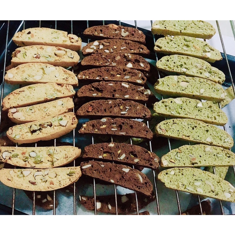 Bánh BISCOTTI healthy 100gr vị Vani