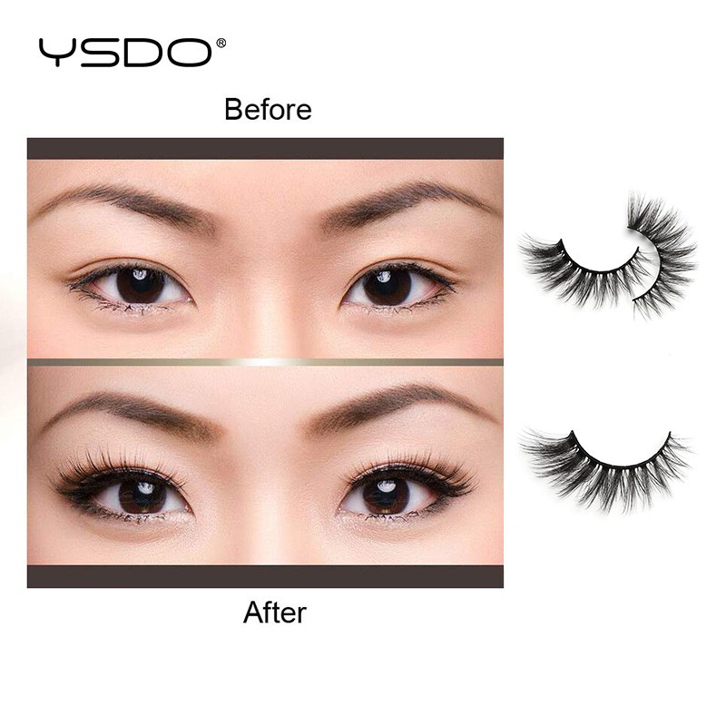 1 Cặp Lông Mi Giả 3d Dài Tự Nhiên Handmade