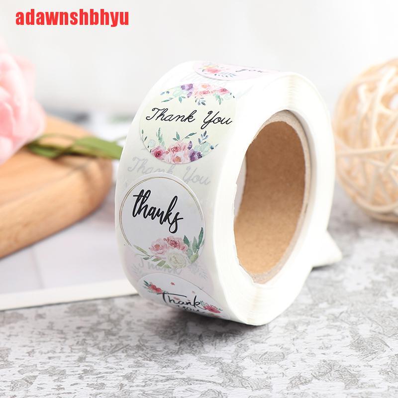 Cuộn 500 Miếng Dán Chữ Thank You Dùng Trang Trí Tiệc Cưới