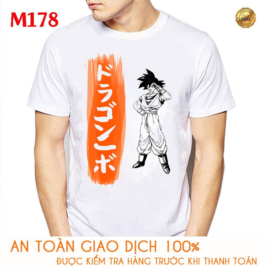 [Siêu Hot] Áo thun Nam Dragon Ball Super Songoku - Form rộng BIGSIZE AZ M176