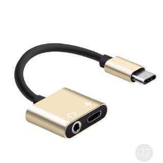 Cáp Chuyển Đổi 2 Trong 1 Type-C Lightning Sang 3.5mm 524