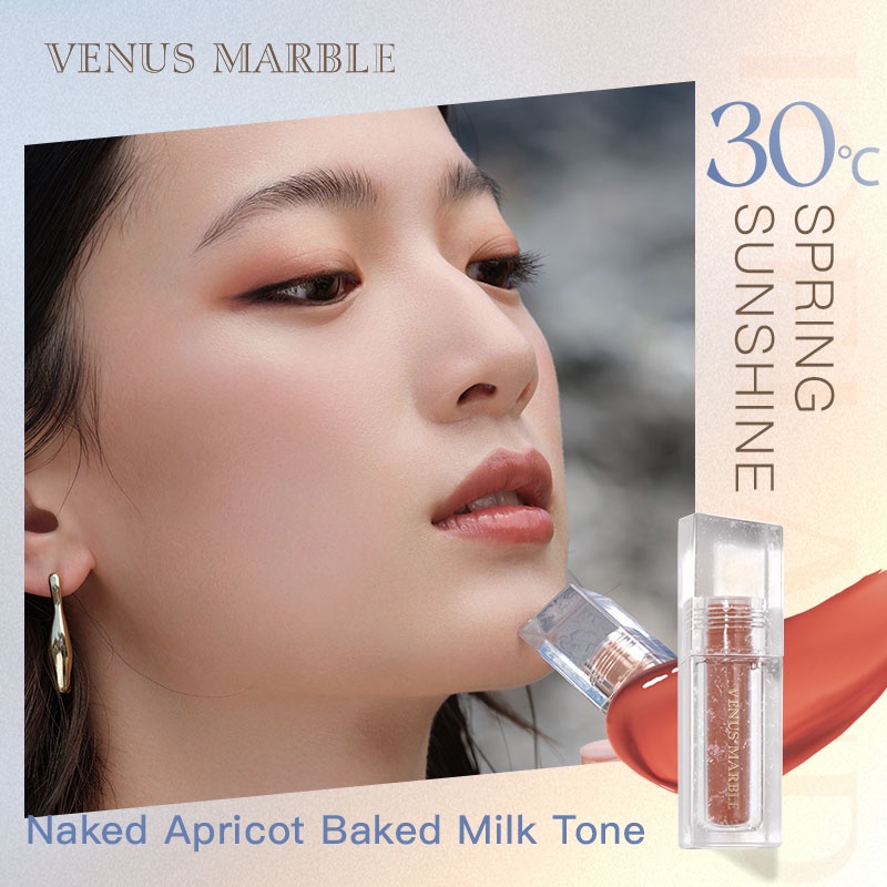 Son bóng VENUS MARBLE 3g dưỡng ẩm siêu sáng bóng làm đẹp cho nữ