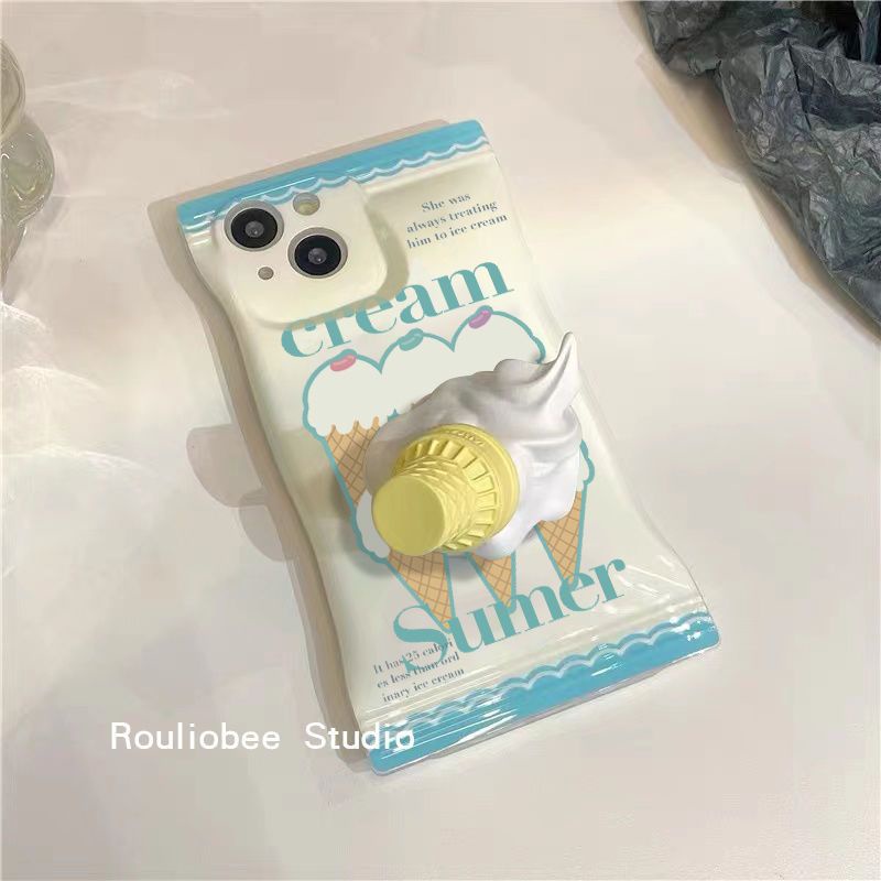 Ốp lưng iphone Ốp Điện Thoại Hình Que Kem Cho iphone 14 / 6 / 6plus / 6splus / 7 / 7plus / 8 / 8plus / xs / 11 / 12 / 13 / pro / max / plus / promax