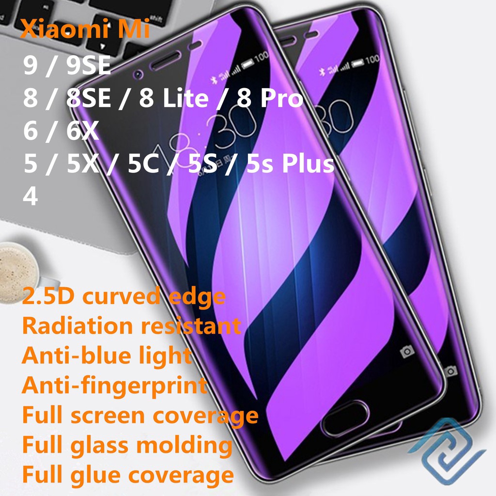 Xiaomi Mi 9 9SE 8 8SE Pro Lite 6 6X 5 5X 5C 5S Plus 4 SE Miếng dán màn hình Bảo vệ bức xạ