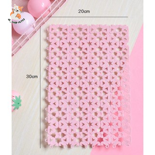 Tấm lót sàn chuồng mèo, chuồng chó bằng nhựa nhiều màu bằng nhựa PVC 20x30cm