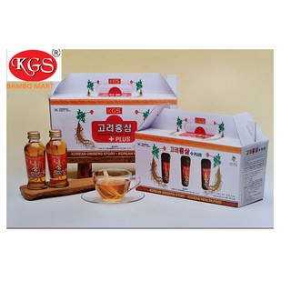 3 chai nước hồng sâm củ KGS
