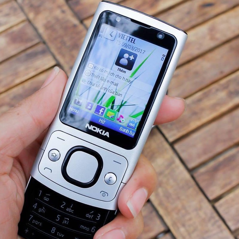 Điện Thoại Nokia 6700s Nắp Trượt Zin Mới Điện Thoại Trượt Nắp Chính Hãng