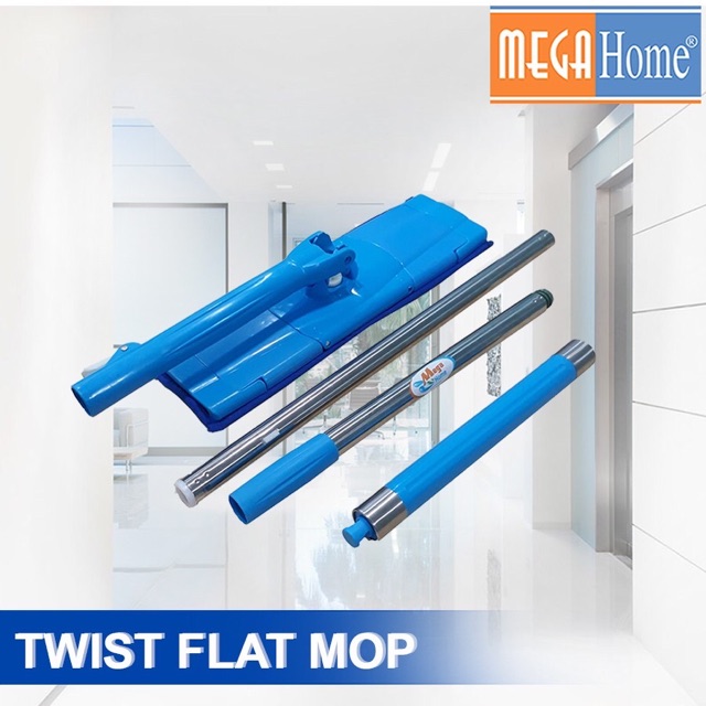 Cây lâu nhà thông minh tWist Flat mop siêu bền