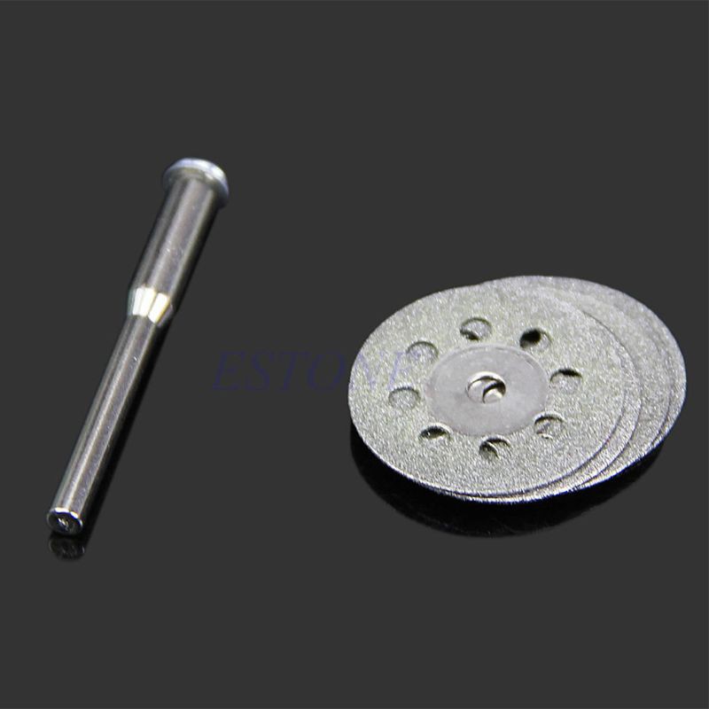 Bộ 5 đĩa cắt kim cương mini 22mm chất liệu thép carbon