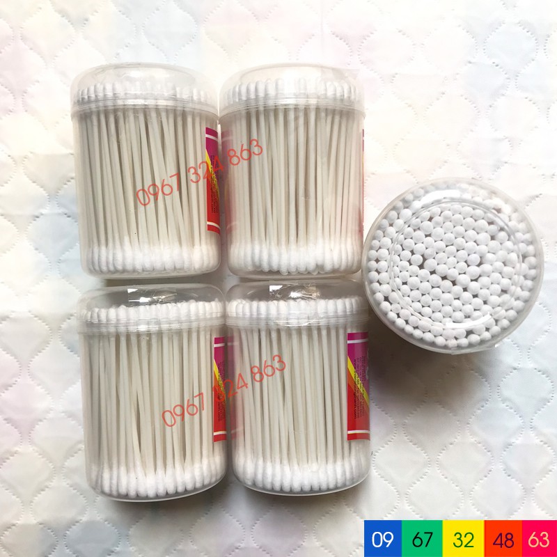 Combo 5 hộp bông tăm cho bé