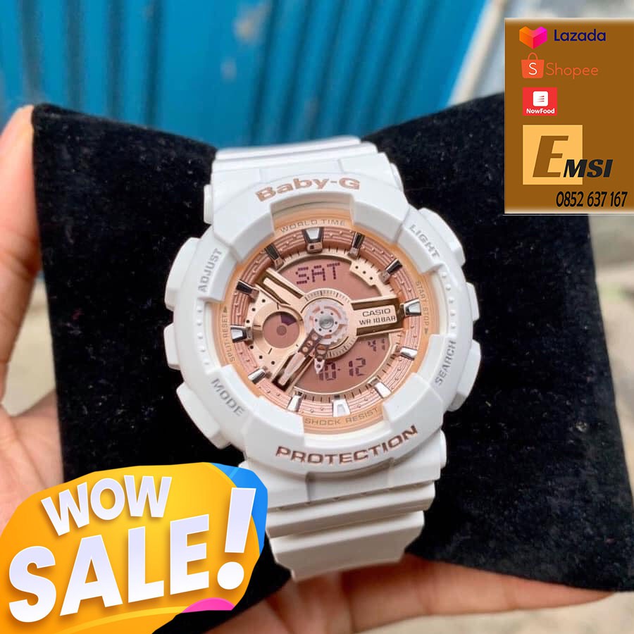Đòng hồ nữ chính hãng Casio Baby G BA-110-7A1