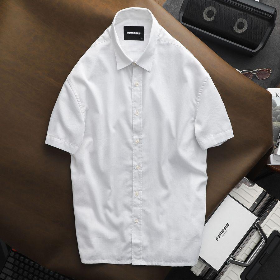 Áo Sơ Mi Novi Ngắn Chất Linen Mỏng Nhẹ Thoáng Mát Form Relaxed - FAPAS