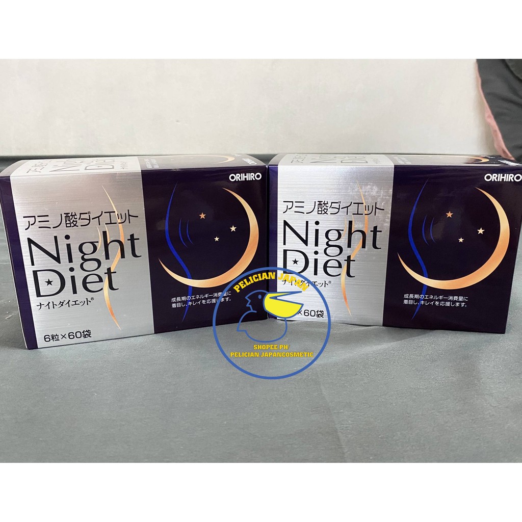 VIÊN UỐNG GIẢM CÂN NIGHT DIET ORIHIRO 60 GÓI