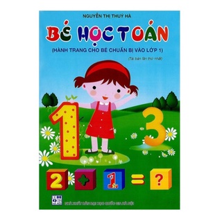 Sách - Bé học toán (Nguyễn Thị Thúy Hà) bán kèm 2 viên tẩy