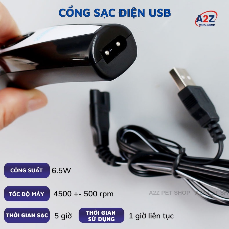 Tông Đơ Cạo Bàn Chân Chó Mèo, Hàng Chất Lượng Cao, HK-275A