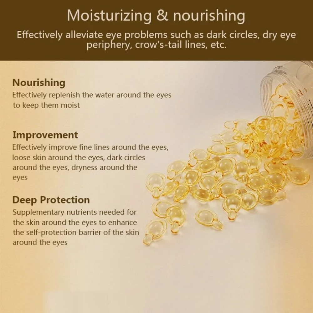 Viên Nang Venzen Dẫn Xuất Từ Axit Hyaluronic Chứa Tinh Chất Dưỡng Da Mắt Loại Bỏ Nếp Nhăn Một Cách Hiệu Quả 30g