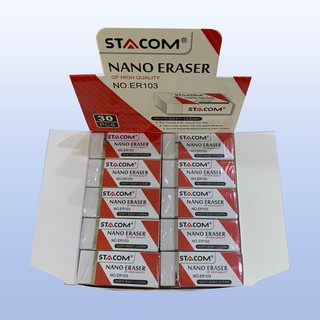 (COMBO 2 VIÊN ) gôm NANO siêu sạch, chất liệu PVA cao cấp, không làm bẩn giấy, tẩy sạch | Stacom ER103