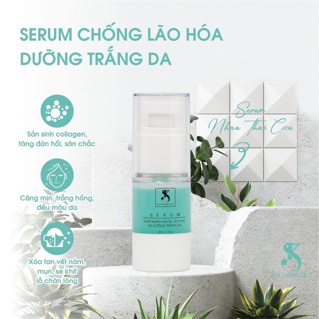 [CHÍNH HÃNG]serum dưỡng ẩm trắng da cao cấp kst chiết xuất từ nhau thai cừu