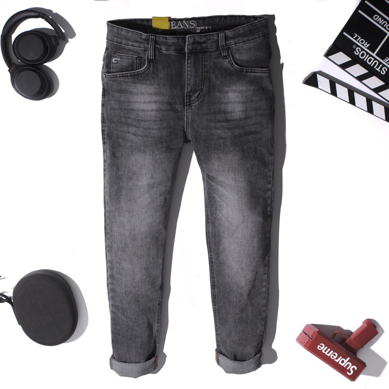 Quần jean nam thời trang 3 màu wax nhẹ cá tính Bigsize < 120kg