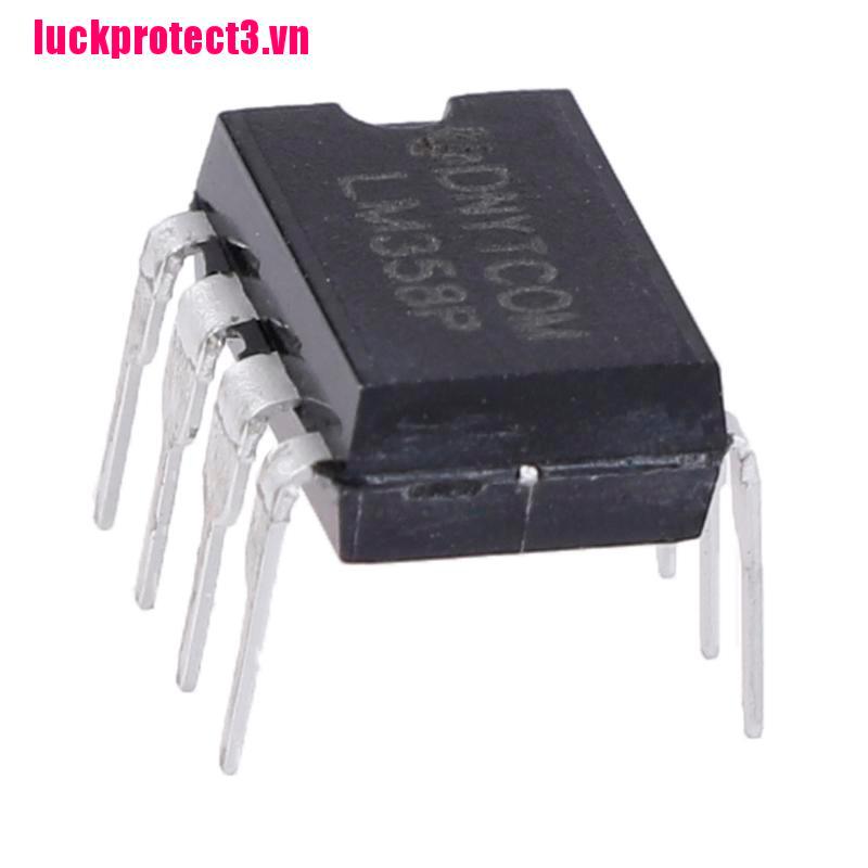 Set 10 Linh Kiện Điện Tử Lm358P Opamp Dual 0-70deg C 8-dip