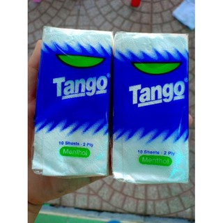 1 gói khăn giấy khô Tango hương bạc hà