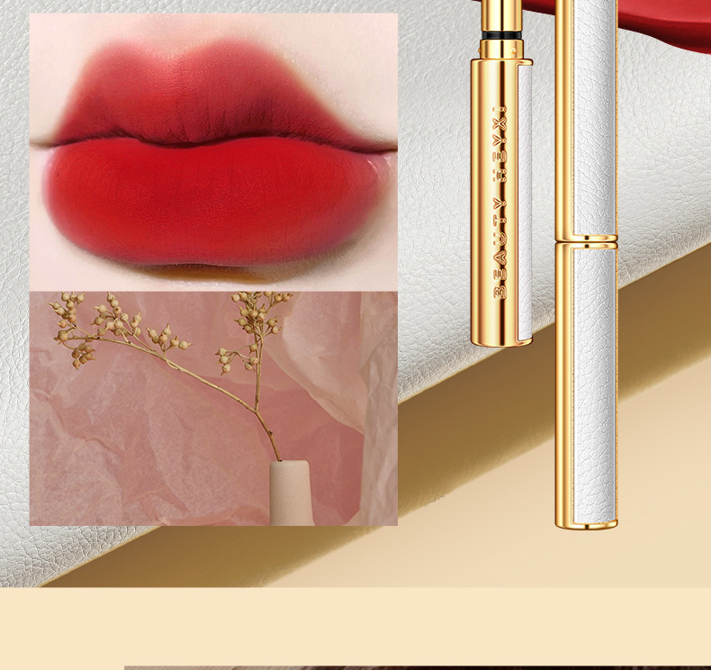 (Hàng Mới Về) Son Môi Chất Nhung Mỏng Với 6 Màu Lựa Chọn | BigBuy360 - bigbuy360.vn