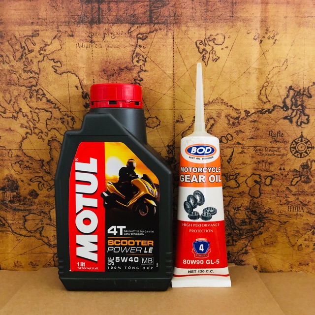 Nhớt Motul Scooter Power 4T 5w40 1L