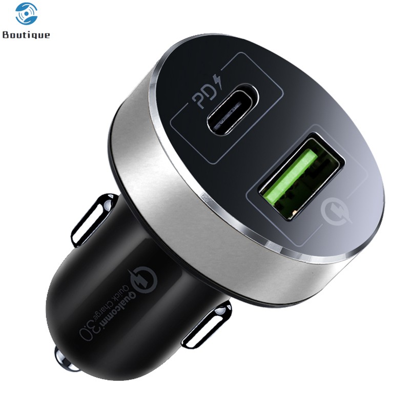 Tẩu Sạc Nhanh 2 Cổng Usb Có Đèn Led Cho Xe Ô Tô