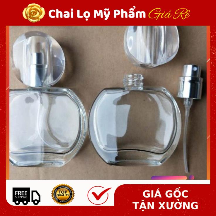 Lọ Chiết Nước Hoa ❤ RẺ VÔ ĐỊCH ❤ Lọ chiết nước hoa XO nút bầu 30ml , lọ dầu thơm , phụ kiện du lịch