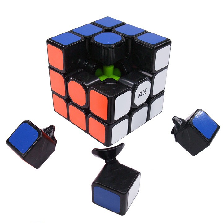 [Mã TOYJAN hoàn 20K xu đơn 50K] Rubik 3x3 Qiyi Sail W khối lập phương đồ chơi 3 tầng mini loại tốt cho bé