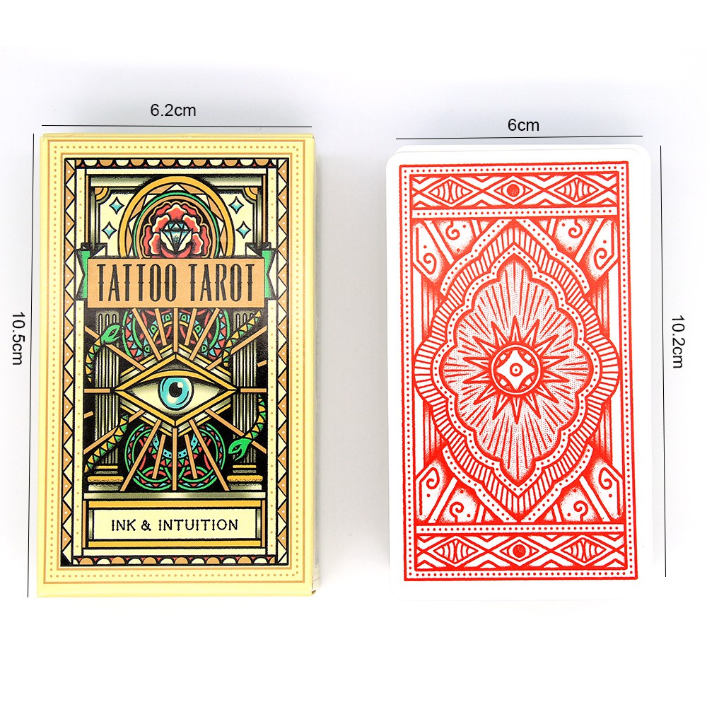 Bộ Tarot Tattoo Tarot Ink & Intuition Nifoki D4