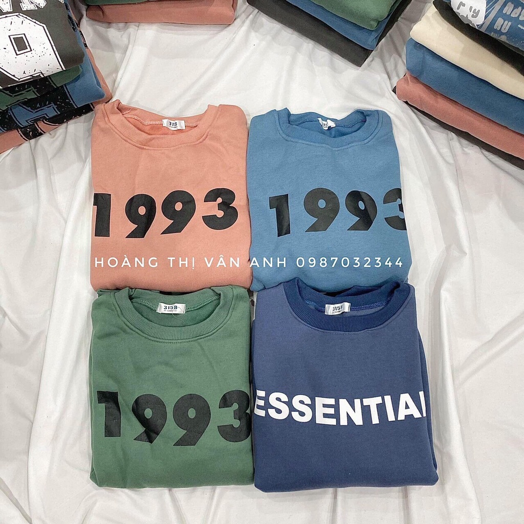 [CÓ ẢNH THẬT] Áp Nỉ Sweater Lửa Hot Unisex FREESHIP Form Rộng Nam Nữ Ulzzang